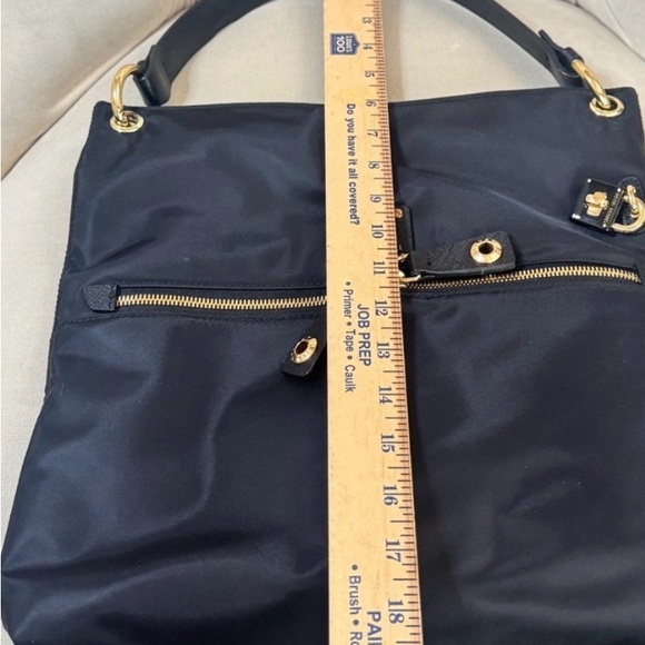 Henri Bendel Jettsetter Nylon Black Crossbody Bag EUC - Picture 8 of 12